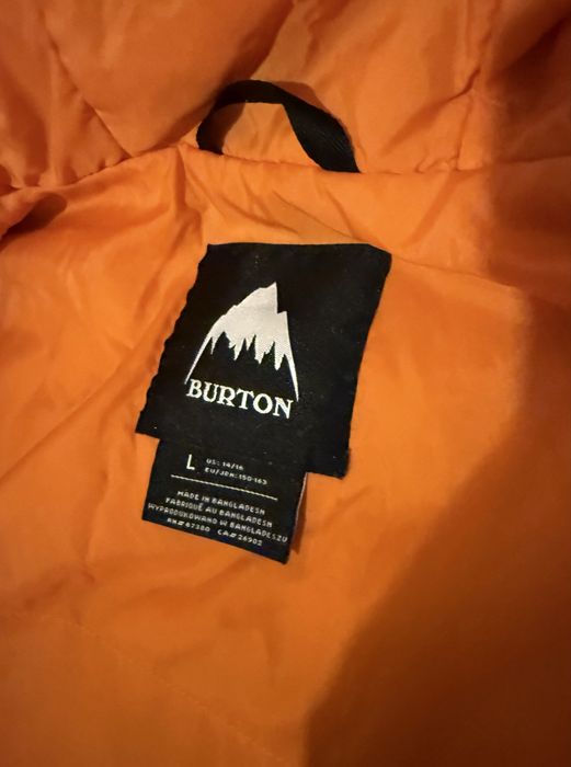 Zestaw kurtka spodnie narciarskie snowboard Burton 152