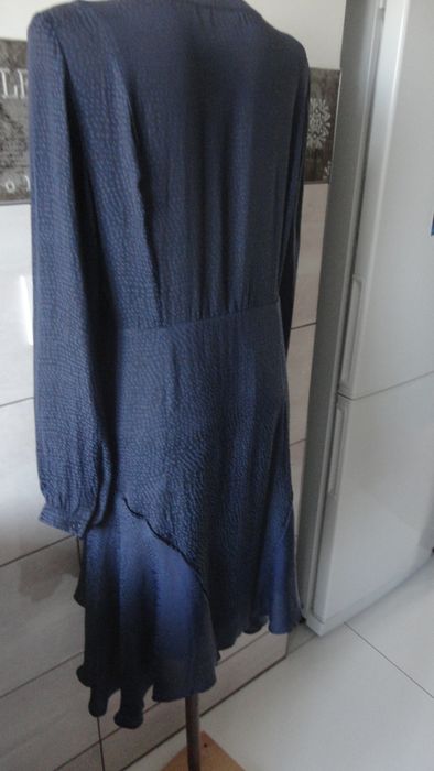 Granatowa sukienka H&M roz XL