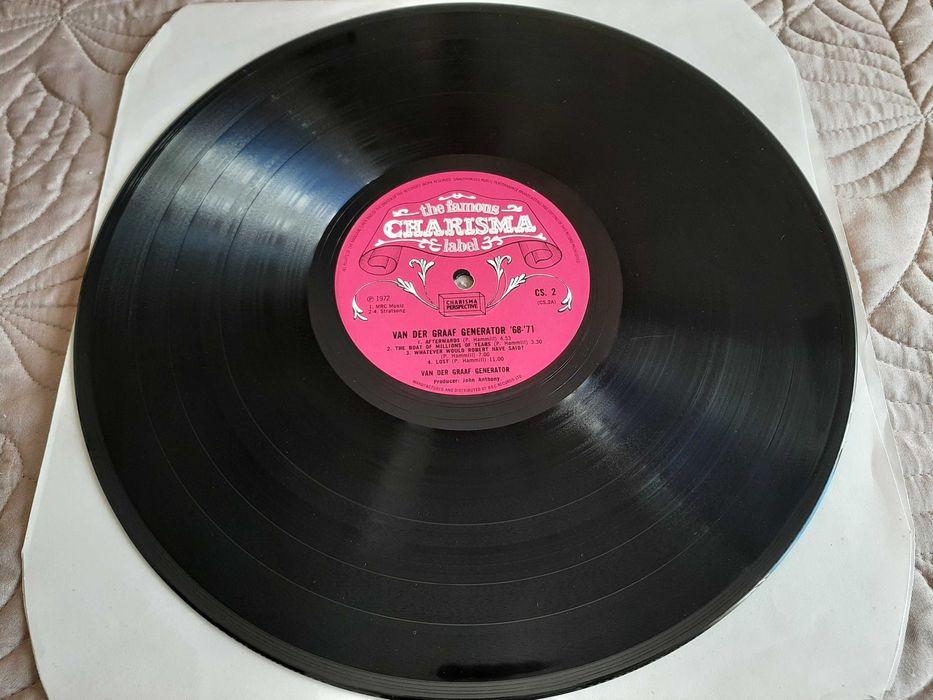 Van Der Graaf Generator - 68-71 - Germany-Vinil LP-Charisma pink label