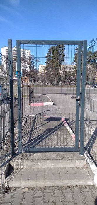 бюджетний паркан. Європаркан 3D Огорожа з сітки.1,70/2,0/1,50м забор