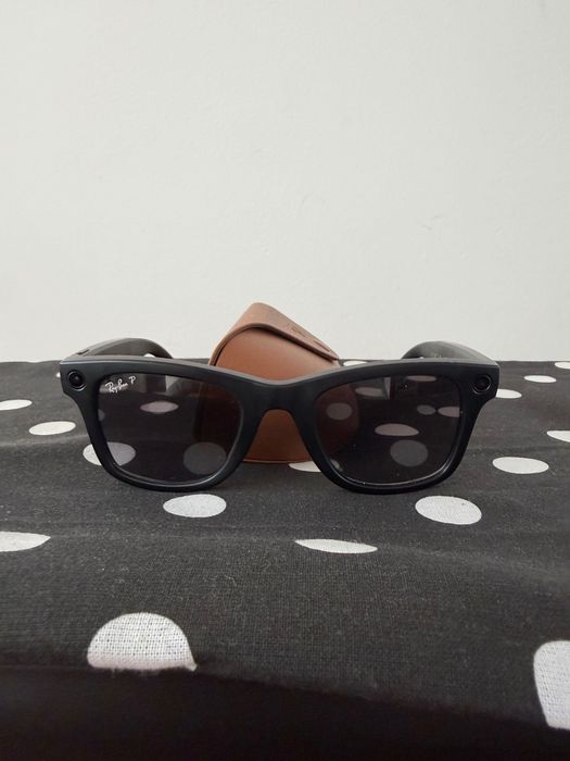 Ray-Ban Meta Wayfarer Gen 1 – Preto – Bom estado