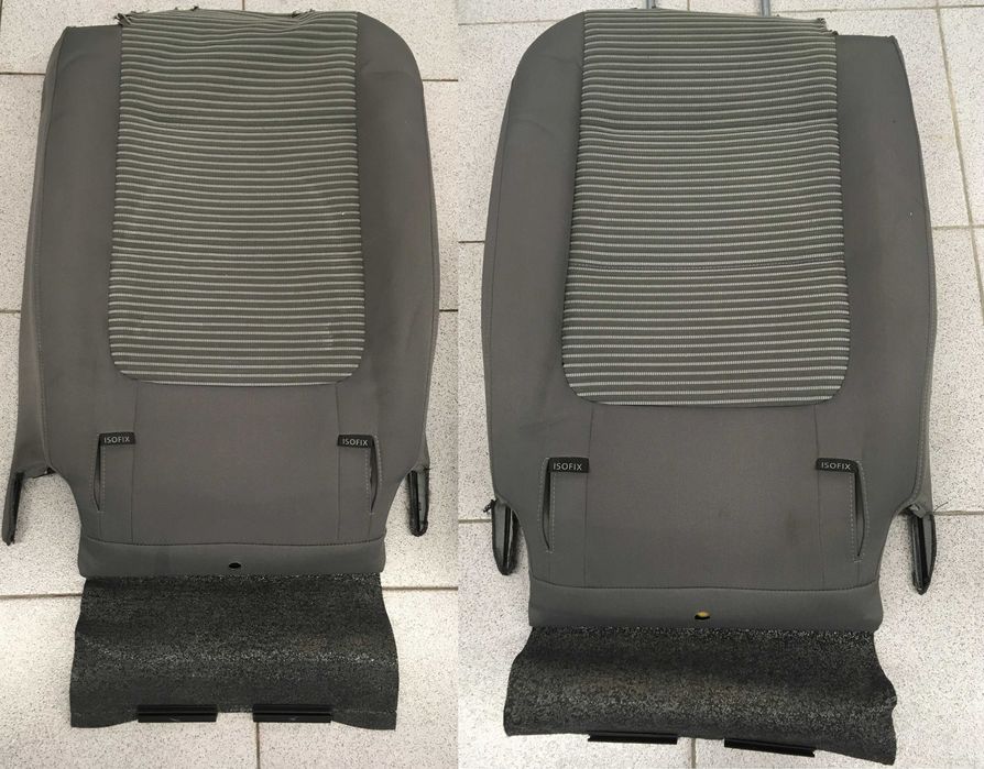 2 Capas Bancos de Trás (2ª fila) VW Sharan (7N) / Seat Alhambra (7N)