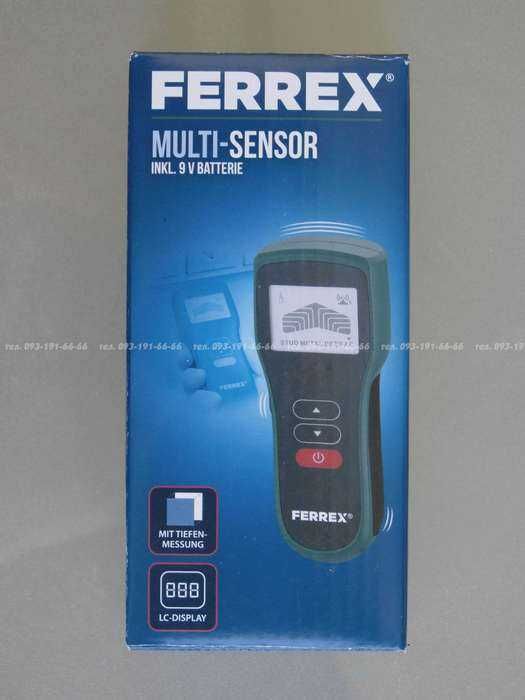Индикатор искатель электро линий под стеной Ferrex Германия