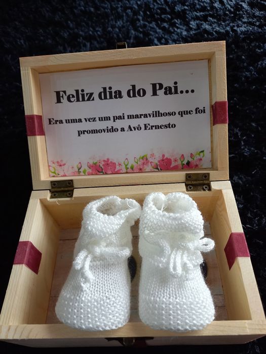 Caixa madeira presentes personalizados