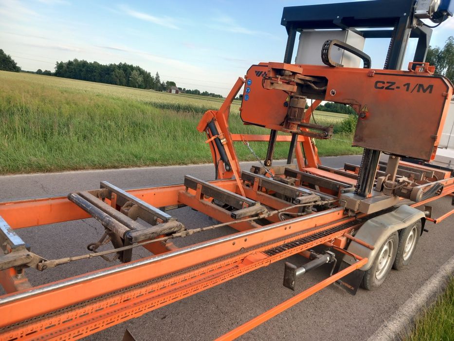 Tartak mobilny trak przewoźny usługi