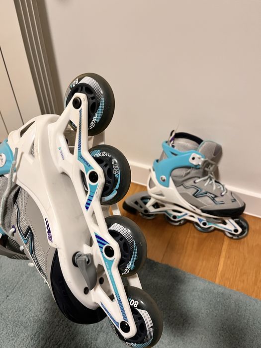 Patins em linha ajustaveis tamanho 35-38 marcola Oxelo