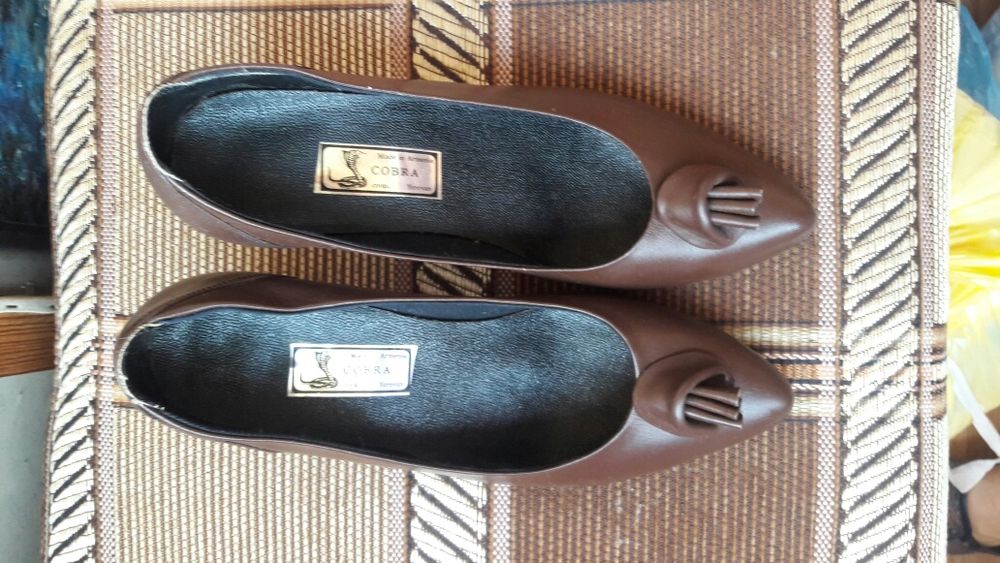 Туфли коричневые