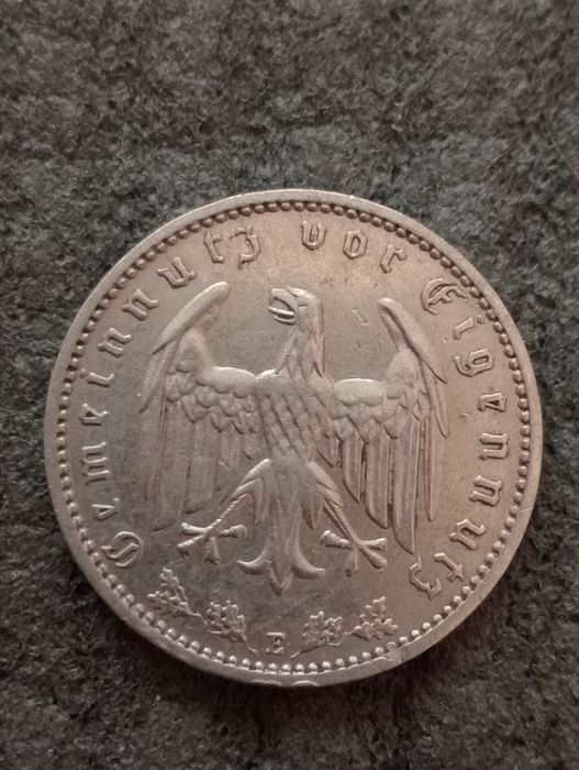 1 рейхсмарка 1939р.  "Е"