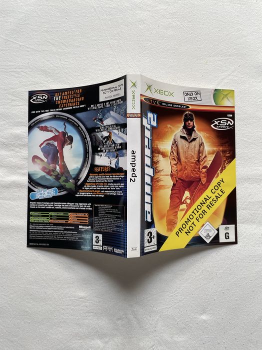 Capa Amped 2 - Xbox (Promotional Copy)[Envio grátis]