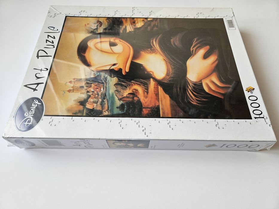 Disney Art puzzle Mona Lisa Daisy 1000 clementoni NOWE