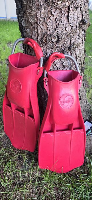 Płetwy Scubatech JetStream XL czerwone – sprężyny
