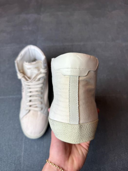 Saint Laurent Canvas Court Classic