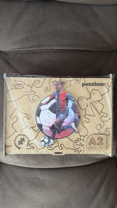 Дерев'яний пазл Футбол та інші, A2, A5, А4 puzzlean