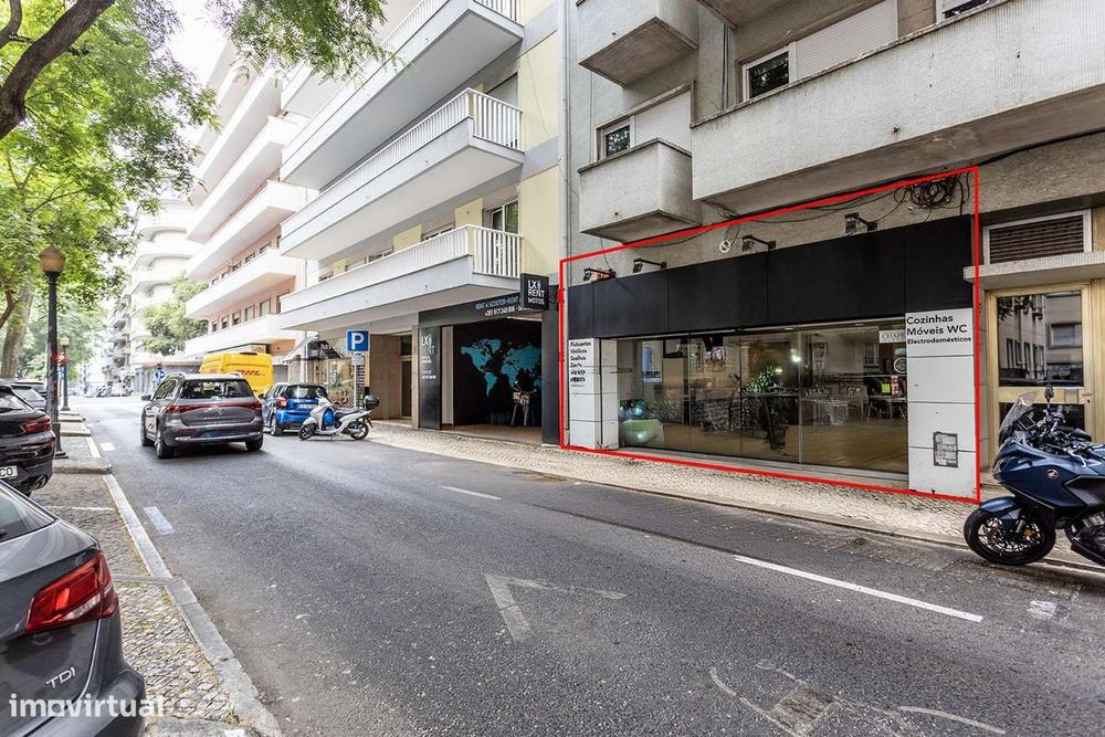 Espaço de 400 m2 no Campo Pequeno