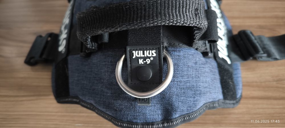 Szelki dla dużego psa Julius K9. Rozmiar XL/XXLStan bardzo dobry.