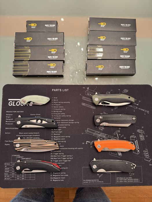 Facas/ navalhas campismo Bestech Knives