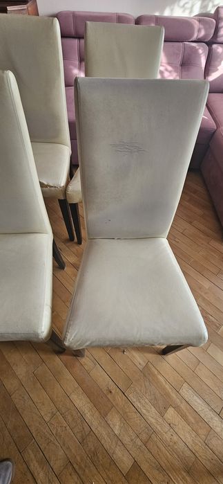 Krzesła skóra ekologiczna