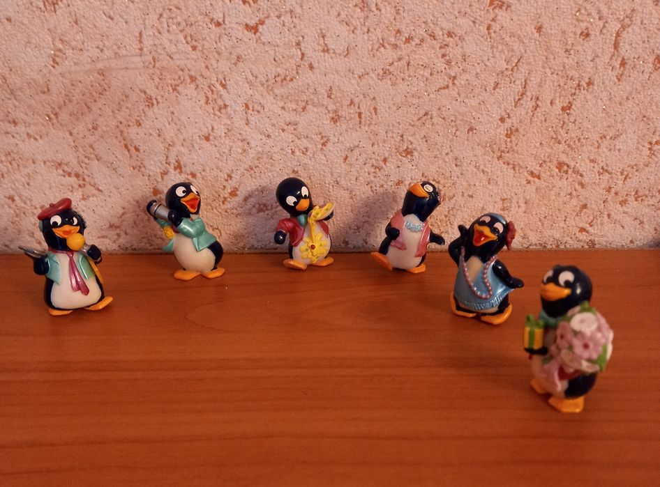 Киндер 90х. Пингвины, Бегемотики