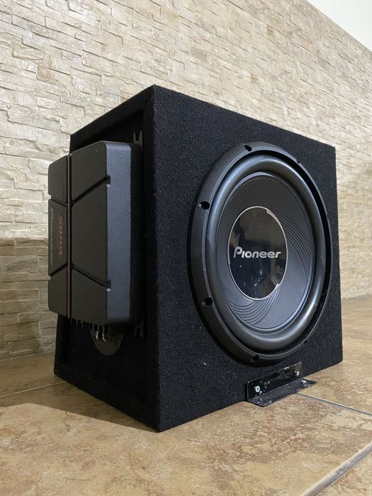 Subwoofer + amplificador pioneer