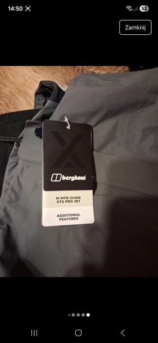 Gore-tex Pro kurtka hardshell  Berghaus