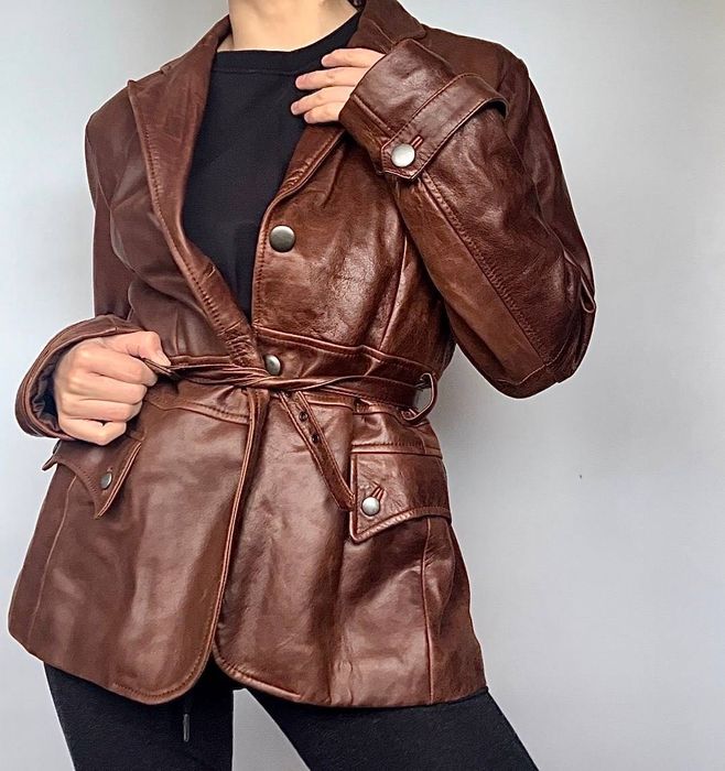 Шкіряна куртка Max Mara