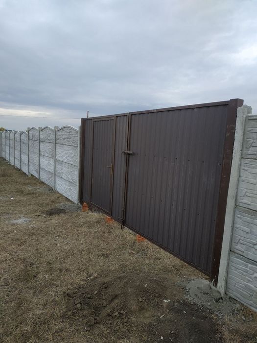 РОЗПРОДАЖ‼️БЕТОННІ СТОВПЧИКИ стовпи Сітки рабиці Ворота Faac Steelon