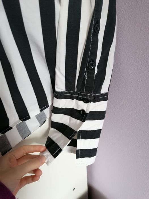 Koszula w paski elegancka L H&M