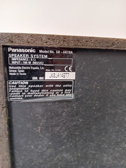 Mini Aparelhagem Panasonic