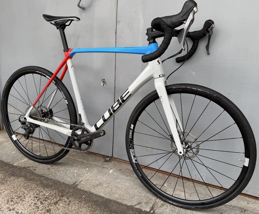 Карбоновий гравіний велосипед Cube Cross Race SL, розмір 58, GRX 810