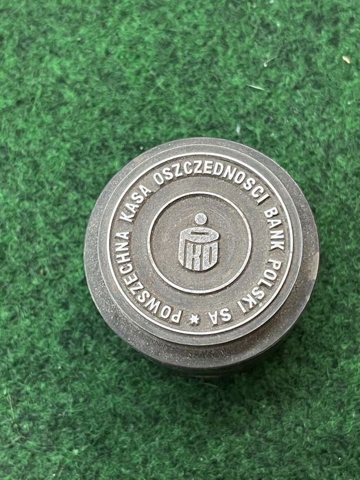 Stempel pieczęć matryca stara rarytas Polska bank PKO