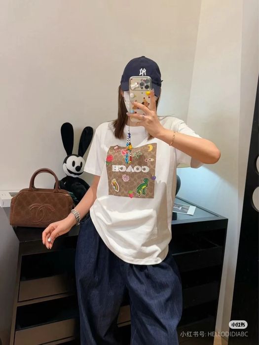 Футболка Coach S M в наявності