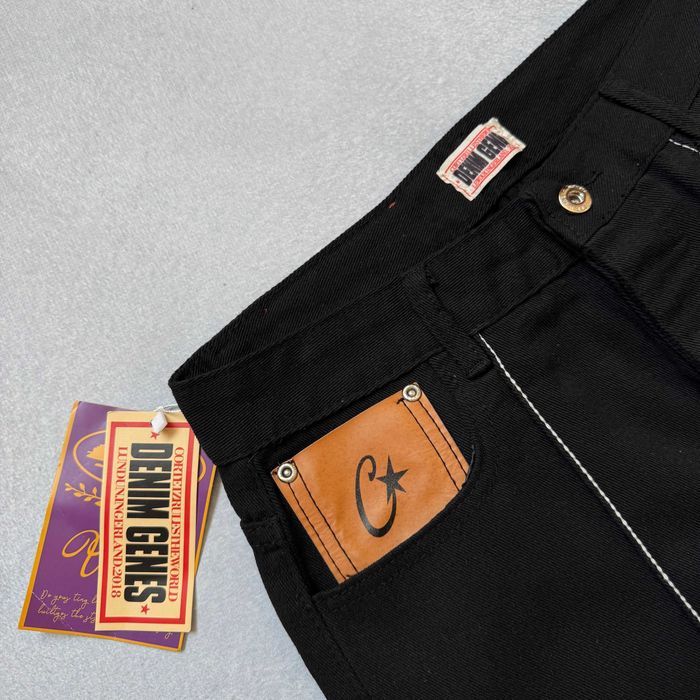 Джинси Corteiz C-Star Denim Джинсы Черные Кортез Штаны