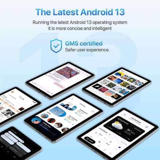 Планшет UMIDIGI G1 Tab Android 13 Smart Tablet 10.1" HD Display