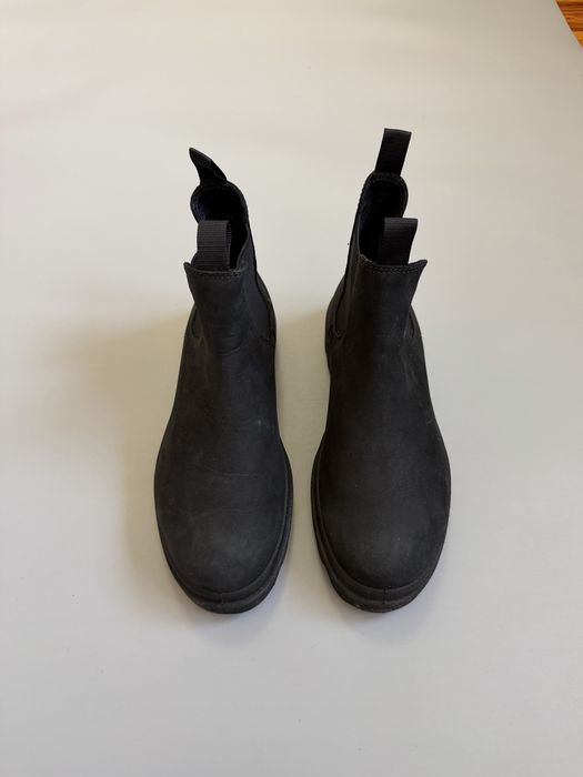 Женские Челси Ecco Grainer Black 41.5(26.5см) Soft 7 Nouvelle Grainer