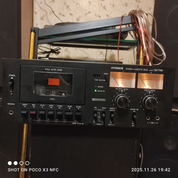 Кассетная дека FISHER CR7700