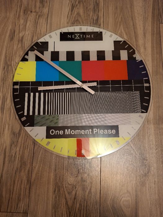 Zegar retro, vintage, w stylu PRL