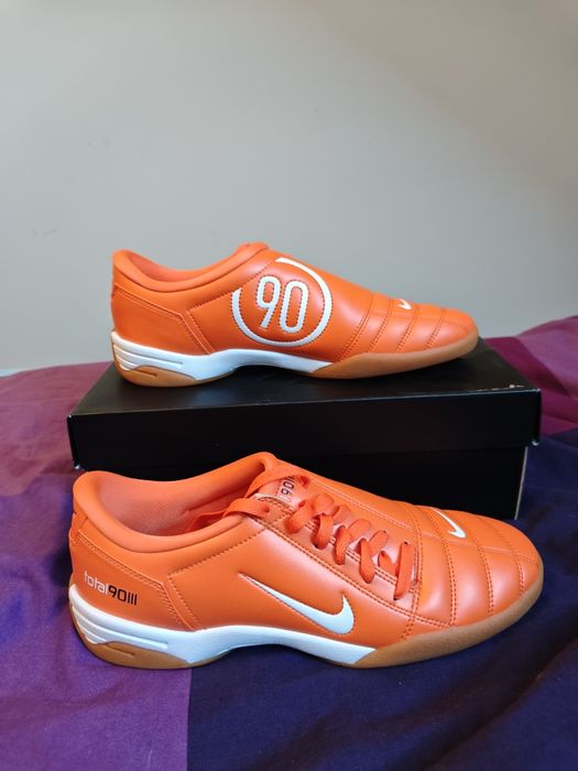 NOWE Kultowe Halówki Nike Total 90 T90 SP  Rozm. 44 US 10 - Pomarańczowe! Retro!