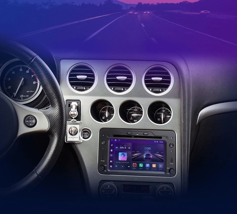 Radio Android 7” CarPlay Android Auto – Alfa Romeo 159 Brera Spider PL