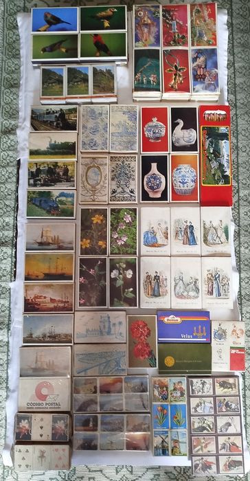 Coleção Composta Com 339 Caixas e Carteiras de Fósforos Anos 70/80/90