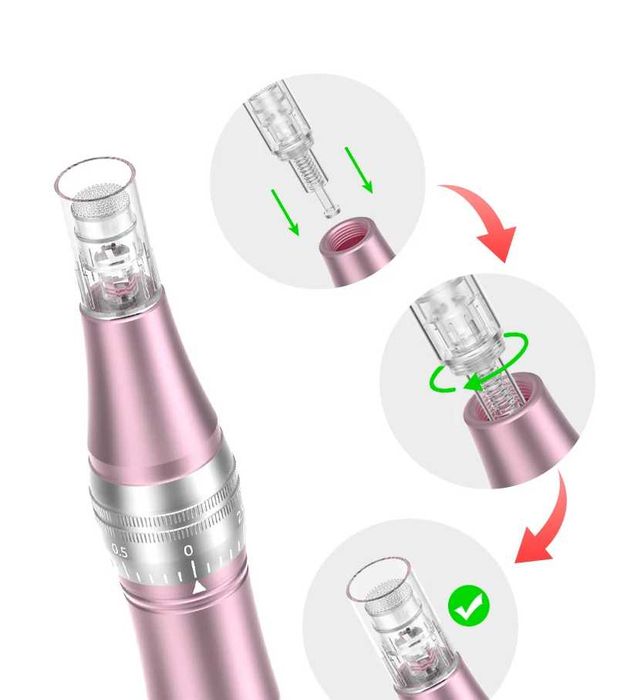 Bezprzewodowy Derma Pen Profesjonalny Mezoterapia Mikroigłowa