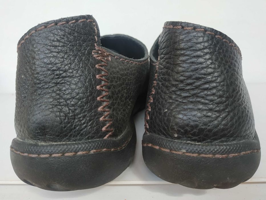 Clarks мокасины слипоны кожа 41,5р.
