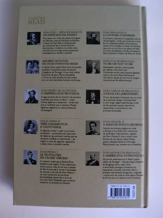 Paixões Reais 
de Eduardo Nobre