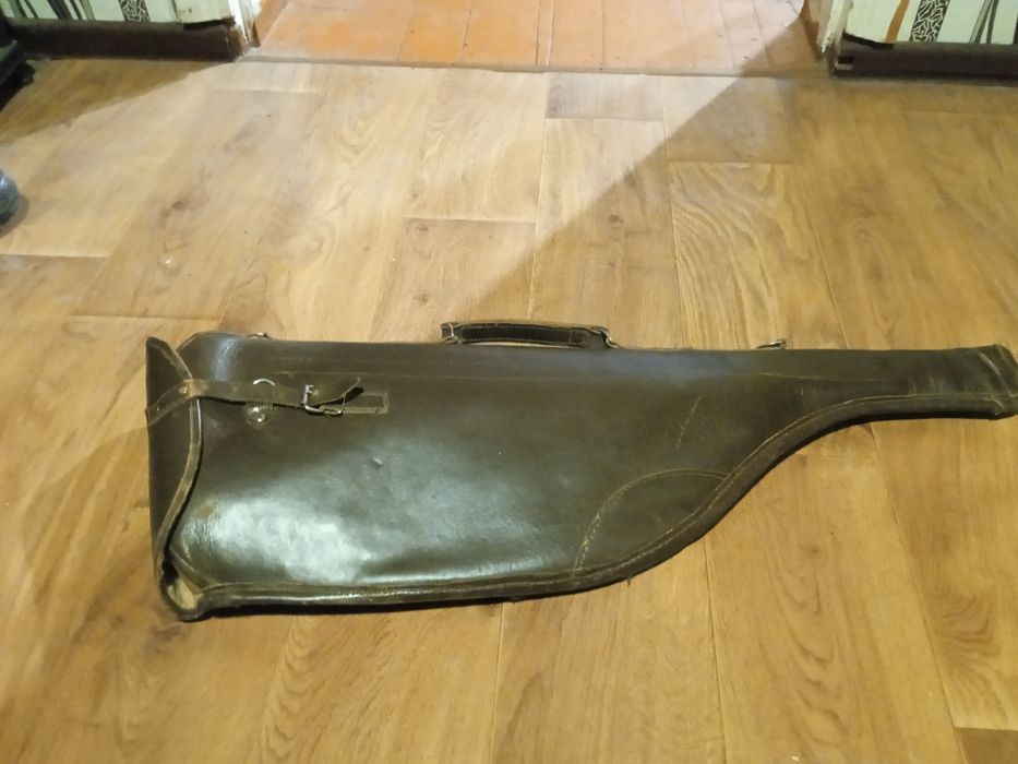 Чехол для охотничьего ружья.кожа.