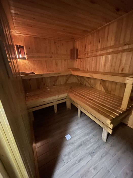 Чан джакузі сауна на дровах