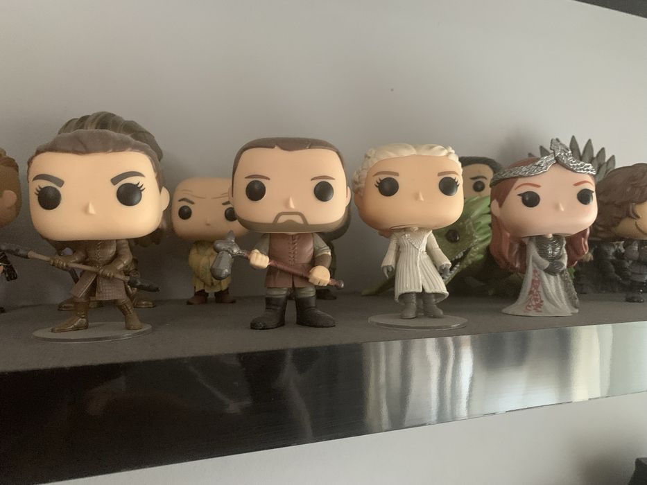 10 funkos pop Game pf thrones com caixas