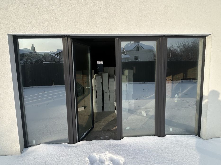 Продам новий склопакет з дверима 3,6*2,2 ідеал