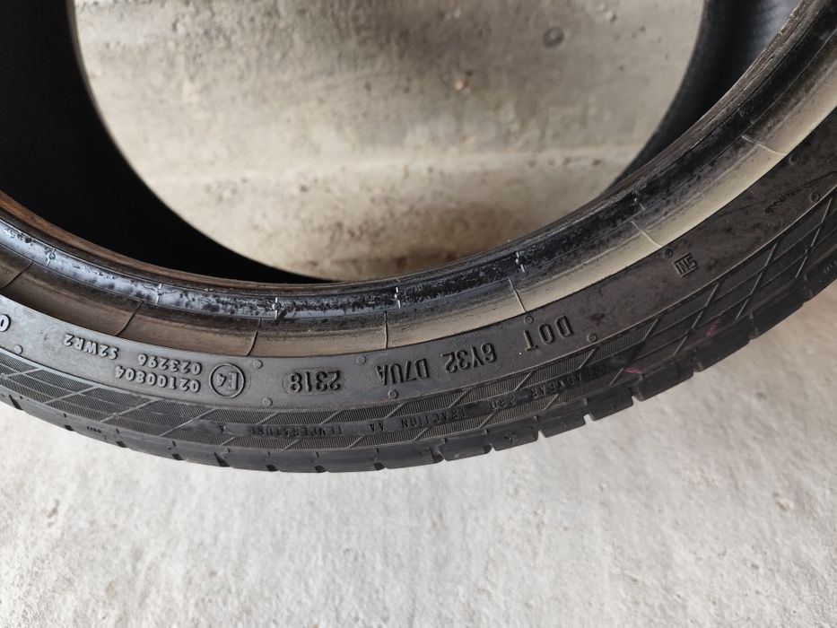 Continental contisportcontact 5 255/35 r19 Dot2018 4mm