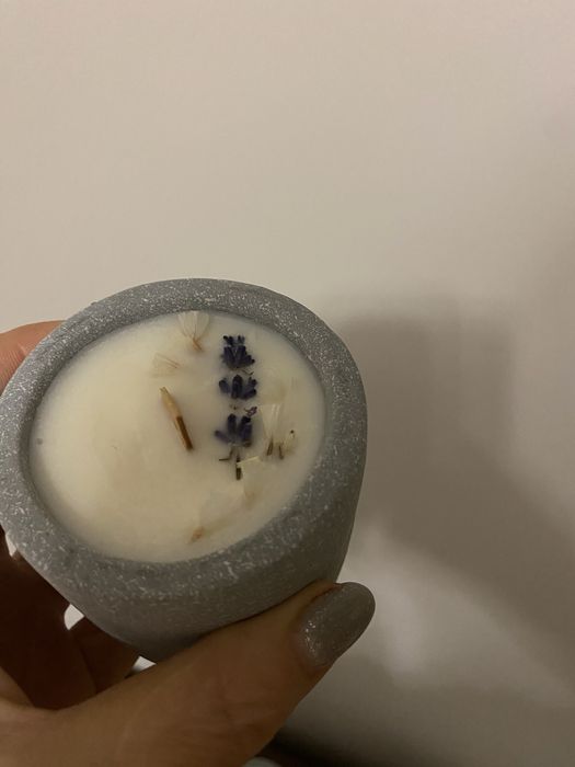 Набір ароматизованих свічок з натурального воску