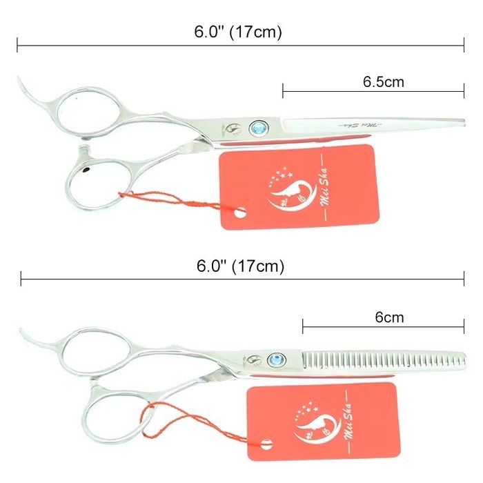 Комплект ножиць 6ʼ (17 см) для шульги + чохол