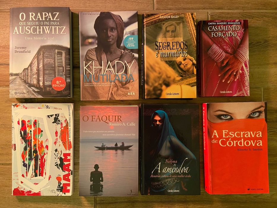 Mais de 50 Livros de todos os tipos, deixa-te levar pela leitura.